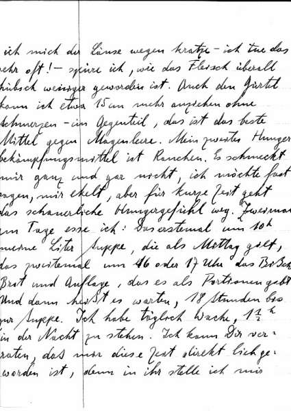 Feldpostbrief 8.1.43 Seite 4