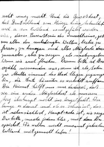 Feldpostbrief 8.1.43 Seite 9