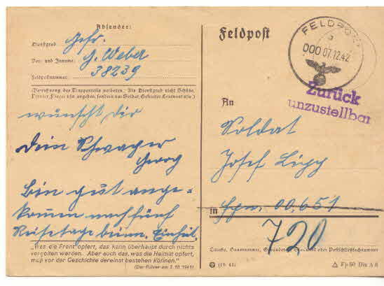 00651 = 1. Kp. Br. Bau. Btl. 255 - o.Div.