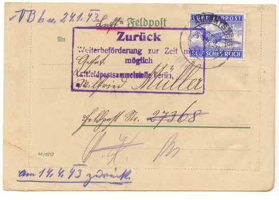27368 = 2.Kp. Nachr. Abt. 295 - 295.Infanterie Division 